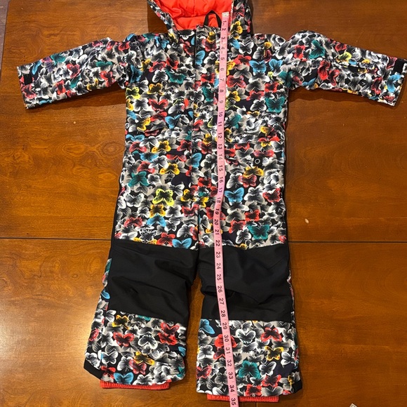 Burton One Piece Butterfly Hooded Snowsuit 2T - EUC - Picture 10 of 16